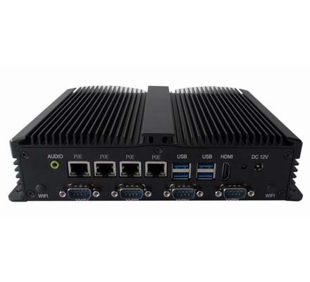 無風扇嵌入式工控機MIS-4POE