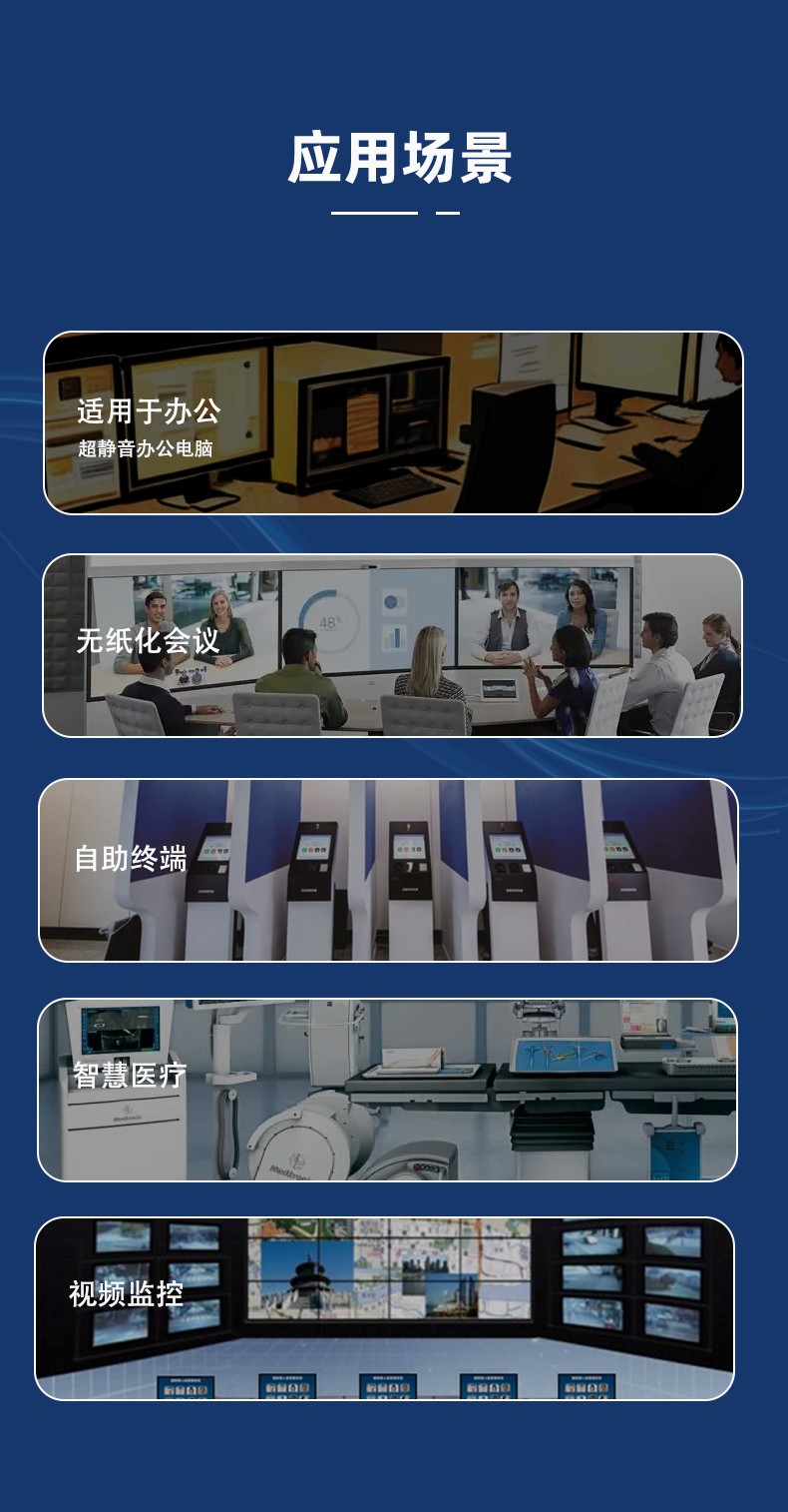 超薄型無(wú)風(fēng)扇BOX工控機(jī) 應(yīng)用環(huán)境